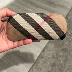 Burberry glasses case